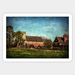 The Church at Streatley on Thames Sticker